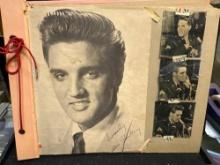 60 Page Elvis Scrapbook- from 1970's