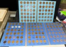 2 Folders of Lincoln Cents
