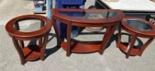 Sofa Table and 2 End tables