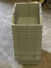 Set of 13 Storage Bins