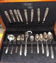Vintage Holmes and Edwards Silver Plated Silverware Set