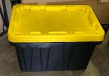 Pair of Matching Storage Bins with Lids