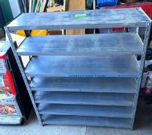 Metal Shop Shelf Unit 36" x 40" x 12"