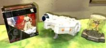 Star Wars Toys- Millennium Falcon, Bossk Action Figure and Rey Starkiller Base