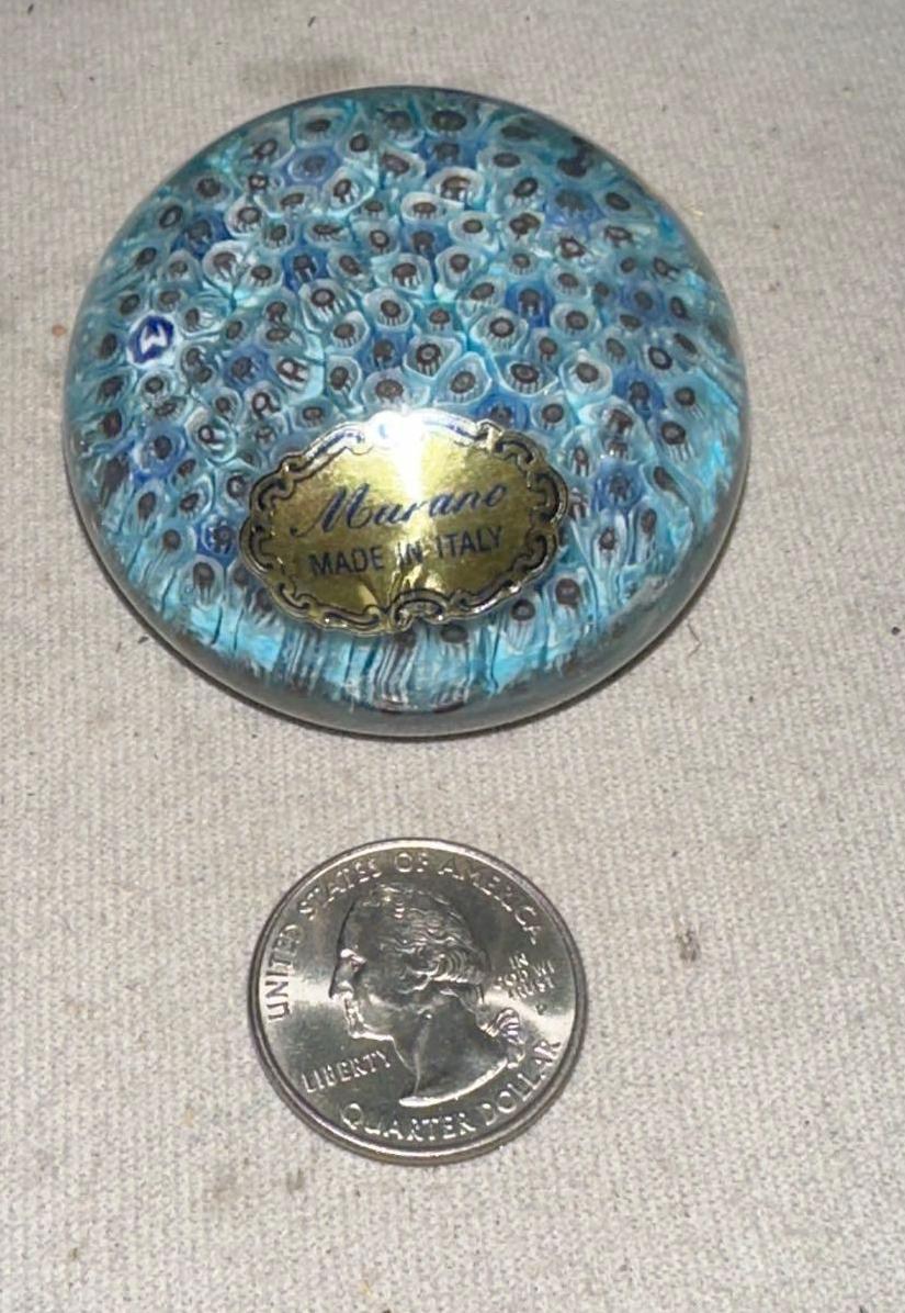 Murano Hand Blown Paper weight from Italy