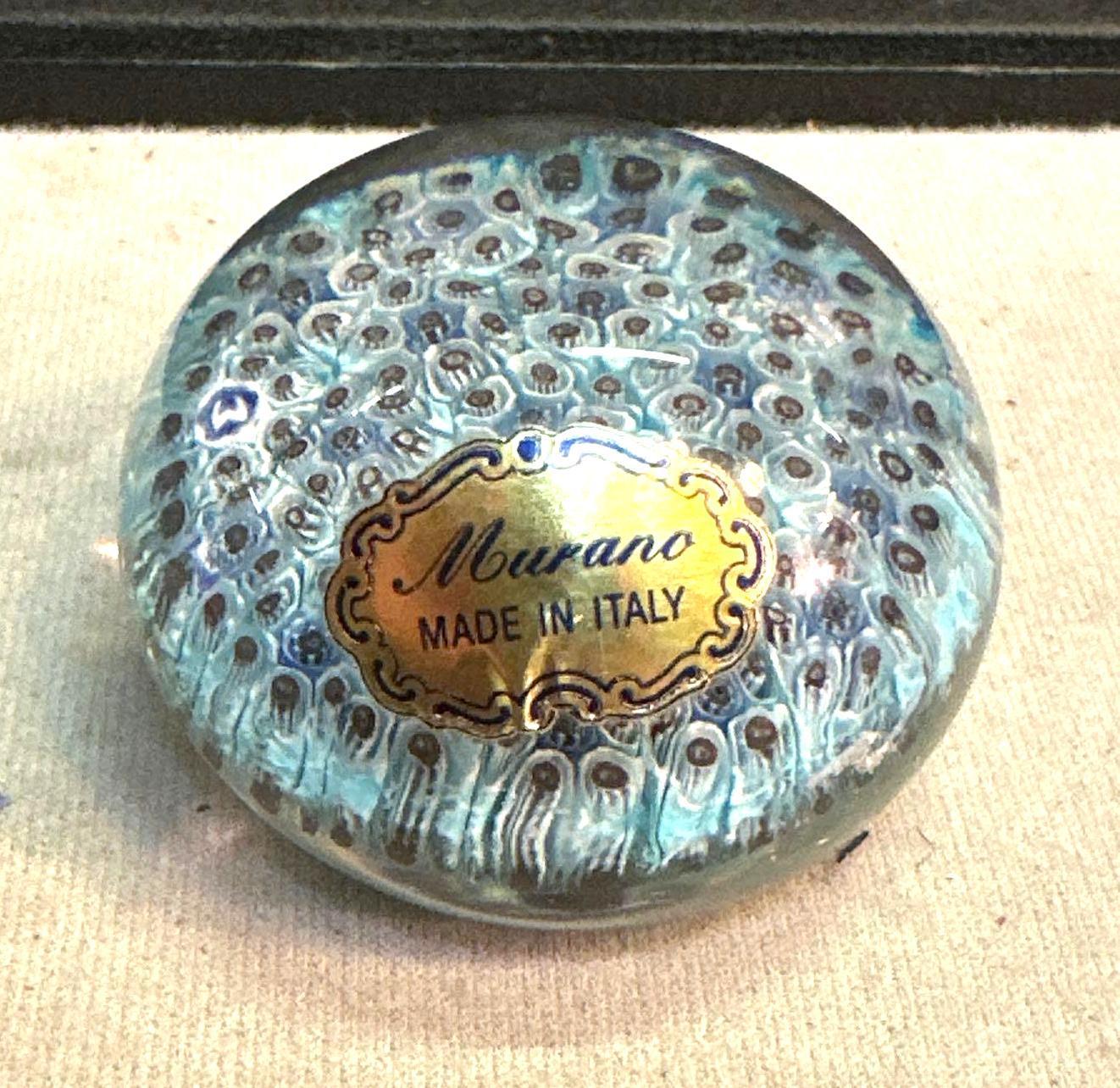 Murano Hand Blown Paper weight from Italy