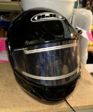 HJC Adult Large Motorcycle Helmet with Audio Cord