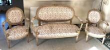 Mid 1800's Parlor Set from France- 3 Piece Set