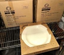 8 NIB Oneida Petals 12 1/2" Round Platters