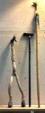 3 Cool walking Sticks