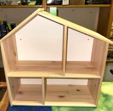 Wood Doll House 22" x 20"