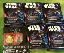 6 NIB Star Wars Toys