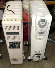 2 Oil Radiant Space Heaters- work Great!