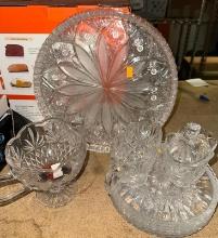 Group of Vintage Cut Crystal