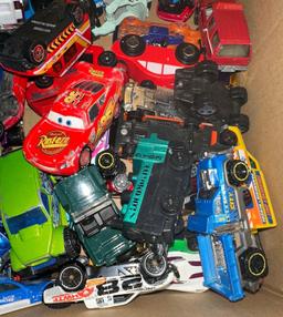 Box of Cars- Hotwheels, Matchbox etc