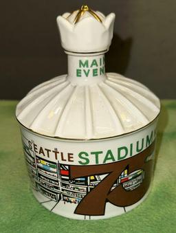 Vintage Seattle Kingdome Bourbon Bottle- Empty