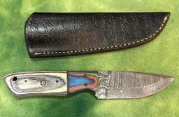 8" Fixed Blade Knife with Sheath