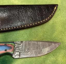8" Fixed Blade Knife with Sheath