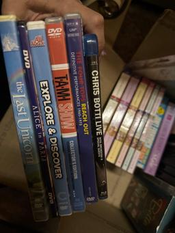 Lot of Books and DVD's