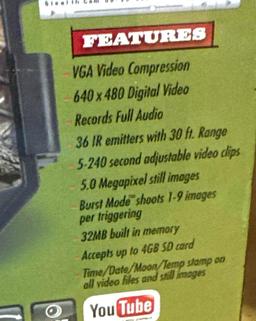 Stealth Cam IR Digital Video Scouting Recorder
