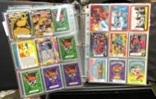 Binder Full of Vintage Trading Cards- Marvel, Pokemon, Garbage Pail Kids & More