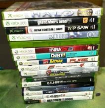 17 XBOX/XBOX 360/Xbox One Video Games