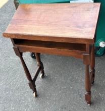 Vintage Walnut Lecture/Music. Book Table 30" T x 25" W