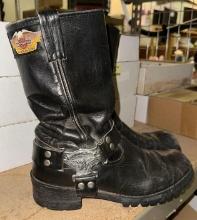 Vintage Men's size 10 Leather Harley Davidson Boots