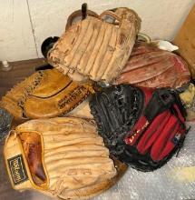 5 Baseball Gloves