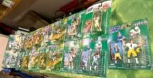 17 New in packages 1990's Starting Lineup Football Figures