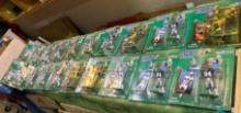 18 New in packages 1990's Starting Lineup Football Figures