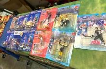 11 New in packages 1990's Starting Line up sports Figures