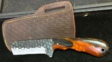 Fixed Blade Knife and Sheath 4" Blade