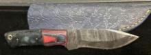 Fixed Blade Knife and Sheath 4" Blade