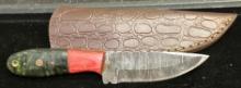 Fixed Blade Knife and Sheath 4" Blade