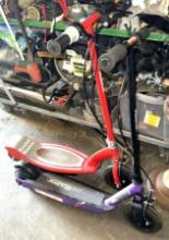 2 Electric Razor Scooters- No Chargers