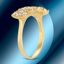 14k Gold 1.14cts Diamond Ring