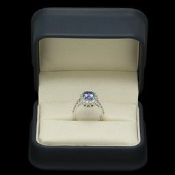 14K Gold 1.80ct Tanzanite 0.79ct Diamond Ring