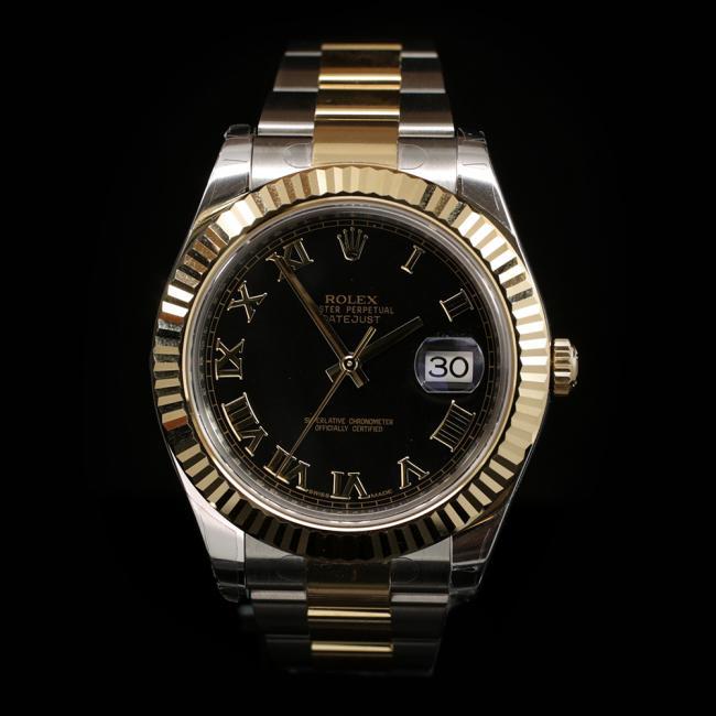 Rolex DateJust Two-Tone 41mm Men's Wristwatch