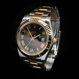 Rolex DateJust Two-Tone 41mm Men's Wristwatch