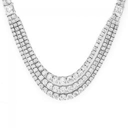 18k White Gold 23ct Diamond Necklace