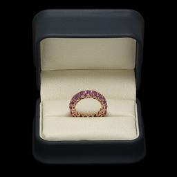 14K Gold 10.82ct Pink Sapphire Ring