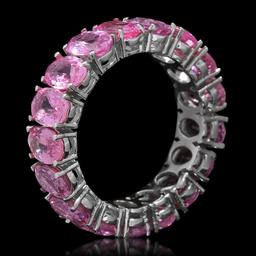 14K Gold 10.25ct Pink Sapphire Ring