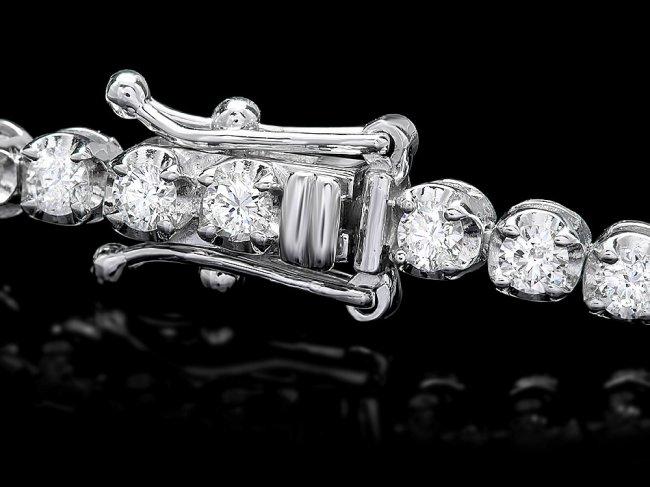 18k White Gold 2.80ct Diamond Bracelet