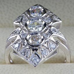 14k White Gold 1.70ct Diamond Ring