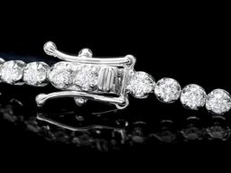 18k White Gold 3.00ct Diamond Bracelet