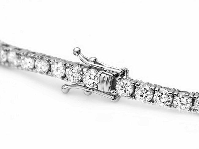 18k White Gold 7.50ct Diamond Bracelet