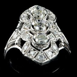 14k White Gold 1.50ct Diamond Ring