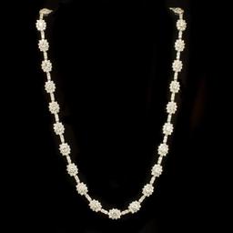 18K Gold 18.22ct Diamond Necklace