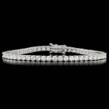 18k White Gold 6.00ct Diamond Bracelet